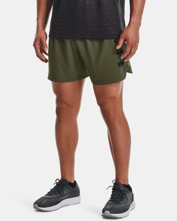 Men's UA Speedpocket 5" Shorts, Green, pdpMainDesktop image number 0